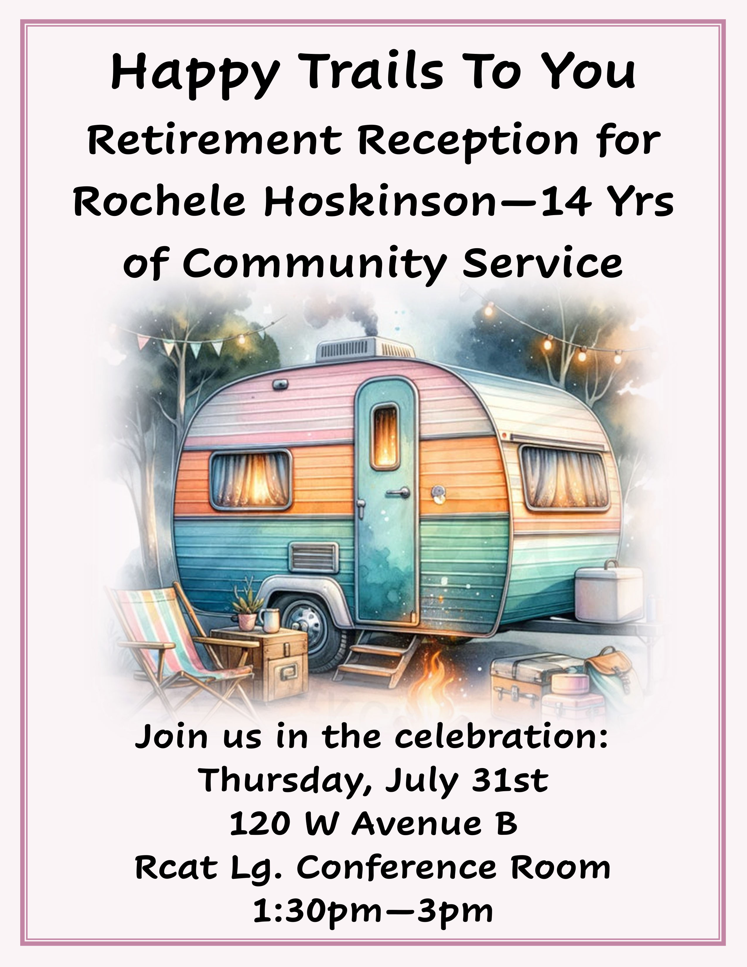 Retirement party in honor of Rochele Hoskinson's 14 years of service to Reno County - News Image
